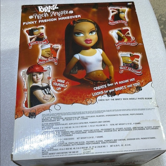 🦄 Unicorn RARE 👀 NWT 2004 Bratz Rock Angelz Funky Fashion Makeover - Sasha - Picture 9 of 10